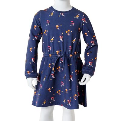 Robe pour enfants bleu marine 104