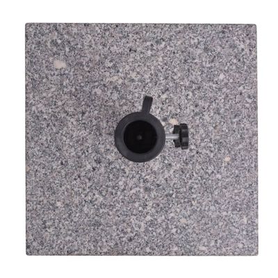 vidaXL Socle de parasol en granite 20 kg