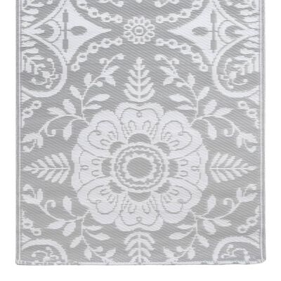 vidaXL Tapis d'extérieur Gris clair 80x150 cm PP