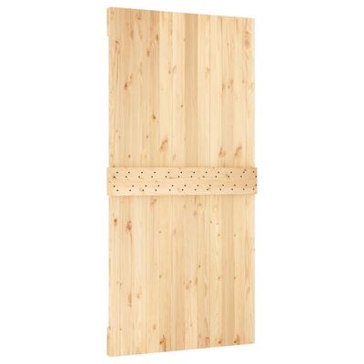 vidaXL Porte NARVIK 100x210 cm bois massif de pin