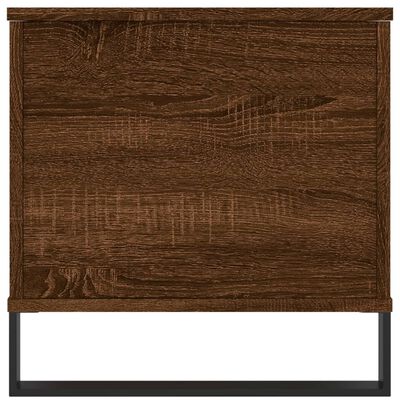 vidaXL Table basse Chêne marron 90x44,5x45 cm Bois d'ingénierie