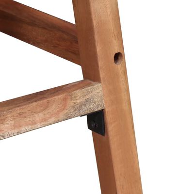 vidaXL Tabourets de bar lot de 2 bois d'acacia massif