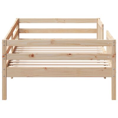 vidaXL Cadre de lit sans matelas 100x200 cm bois massif de pin