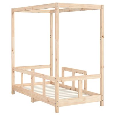 vidaXL Cadre de lit pour enfant 70x140 cm bois de pin massif