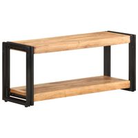 vidaXL Meuble TV 90x30x40 cm Bois d'acacia solide