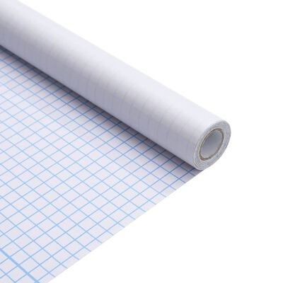 vidaXL Film pour fenêtre dépoli blanc 45x2000 cm PVC