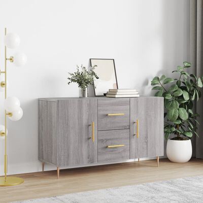 vidaXL Buffet sonoma gris 100x36x60 cm bois d'ingénierie