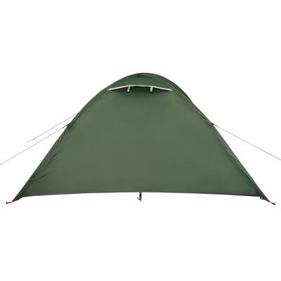 vidaXL Tente de camping à dôme 4 personnes vert imperméable