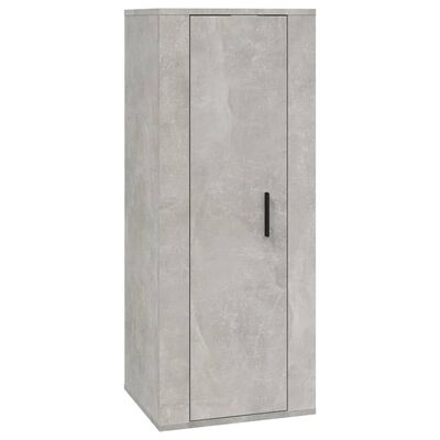 vidaXL Ensemble de meubles TV 5 pcs Gris béton Bois d'ingénierie