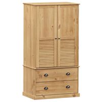 vidaXL Garde-robe VIGO 90x55x176 cm bois massif de pin