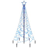 vidaXL Guirlande lumineuse à glaçons de Noël 40 pcs Bleu Acrylique
