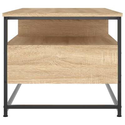 vidaXL Table basse chêne sonoma 100x51x45 cm bois d'ingénierie