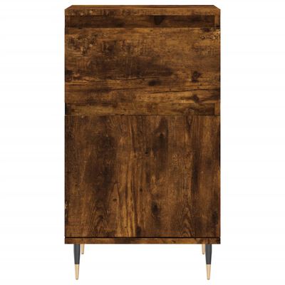 vidaXL Buffet chêne fumé 40x35x70 cm bois d'ingénierie