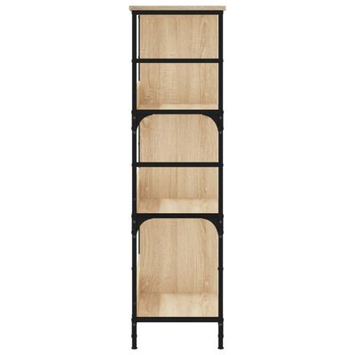 vidaXL Bibliothèque chêne sonoma 78,5x33x117,5 cm bois d'ingénierie