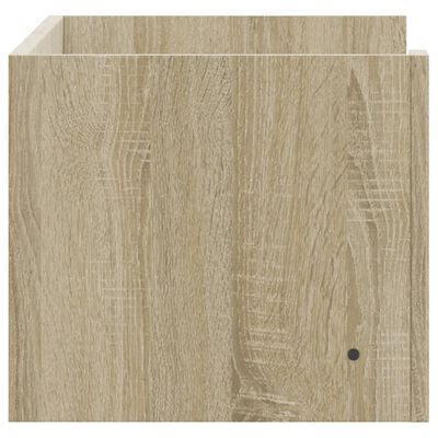 vidaXL Étagère murale chêne sonoma 70,5x35x30,5 cm bois d'ingénierie