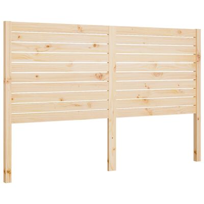 vidaXL Tête de lit 206x4x100 cm Bois massif de pin