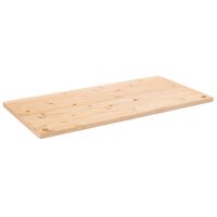 vidaXL Dessus de bureau 100x50x2,5 cm bois massif de pin