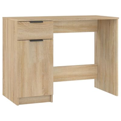 vidaXL Bureau Chêne sonoma 100x50x75 cm Bois d'ingénierie