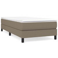 vidaXL Cadre de lit Taupe 80x200 cm Tissu