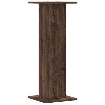 vidaXL Supports pour plantes 2 pcs chêne marron bois d'ingénierie