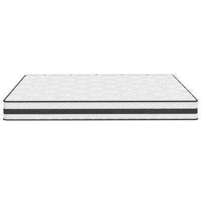 vidaXL Matelas à ressorts bonnell moyen 200x200 cm