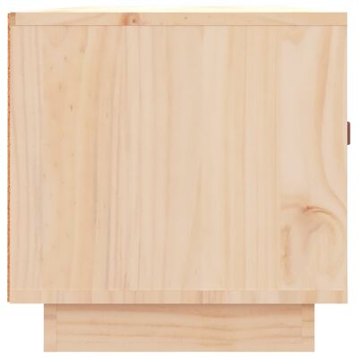 vidaXL Meuble TV 80x34x35 cm Bois de pin massif