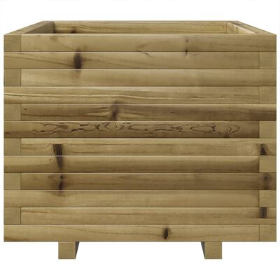 vidaXL Jardinière 60x60x49,5 cm bois de pin imprégné