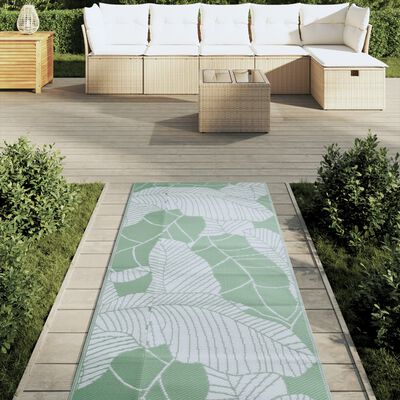 vidaXL Tapis d'extérieur vert 80x250 cm PP