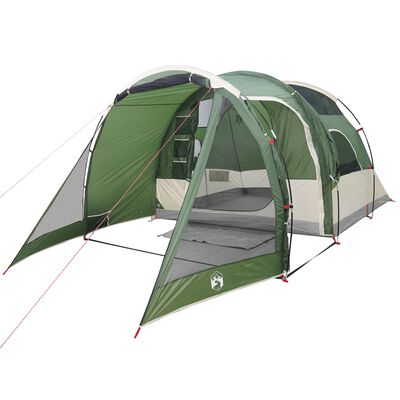 vidaXL Tente de camping tunnel 4 personnes vert imperméable