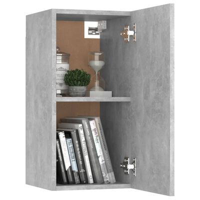 vidaXL Ensemble de meubles TV 7 pcs Gris béton Bois d'ingénierie