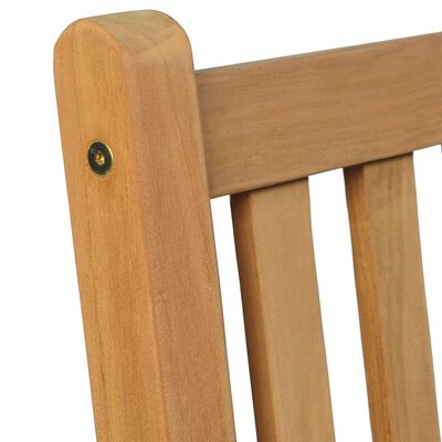 vidaXL Ensemble à manger de jardin 7 pcs Bois de teck solide