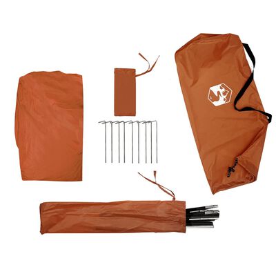 vidaXL Tente de rangement orange imperméable