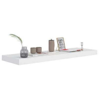 vidaXL Étagère flottante murale blanc 80x23,5x3,8 cm MDF