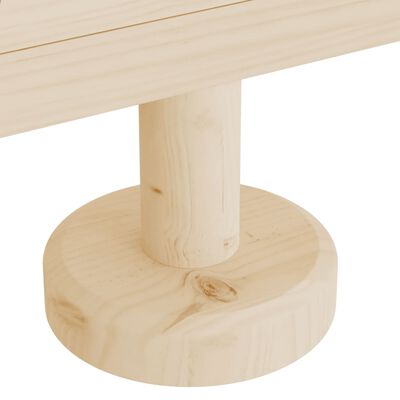 vidaXL Arbres de Noël en bois pour décoration 2 pcs 30 cm pin massif