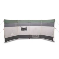 vidaXL Brise-vent de camping vert 366x152x152 cm imperméable