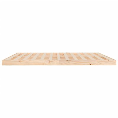 vidaXL Cadre de lit 200x200 cm bois de pin massif