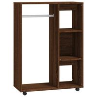 vidaXL Garde-robe Chêne marron 80x40x110 cm Bois d'ingénierie