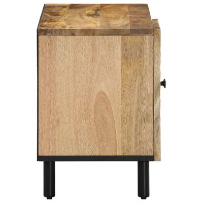 vidaXL Meuble TV 80x31x46 cm bois massif de manguier