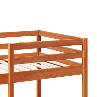 vidaXL Cadre de lit superposé sans matelas 75x190cm bois de pin massif