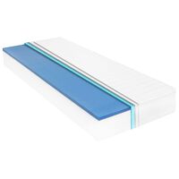 vidaXL Matelas 120 x 200 cm Mousse à mémoire de forme Visco 18 cm