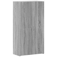 vidaXL Armoire de classement sonoma gris 60x32x115cm bois d'ingénierie