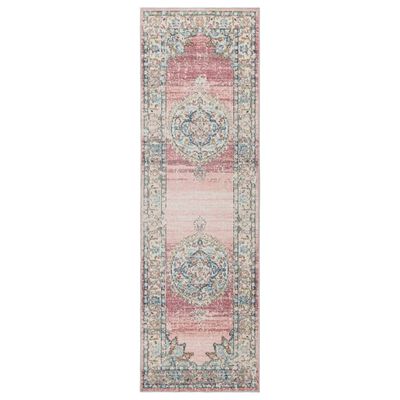 vidaXL Tapis ARBIZU intérieur extérieur design vintage 80x250 cm