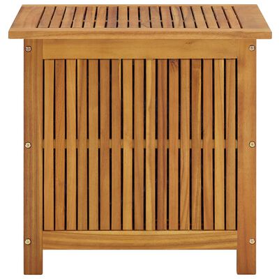 vidaXL Boîte de rangement de jardin 60x50x58 cm Bois d'acacia solide