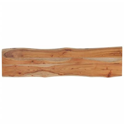 vidaXL Dessus de table 180x40x2,5 cm rectangulaire bois massif acacia