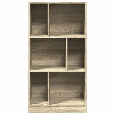 vidaXL Bibliothèque chêne sonoma 57x28,5x107,5 cm bois d'ingénierie