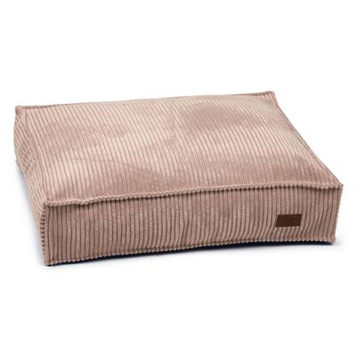 Designed by Lotte Coussin nervuré pour chien 70x55x15 cm Rose