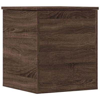 vidaXL Boîte de rangement chêne marron 40x42x46 cm bois d'ingénierie