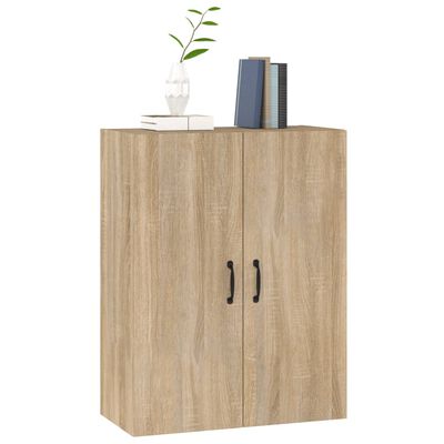 vidaXL Armoire suspendue Chêne sonoma 69,5x34x90 cm Bois d'ingénierie