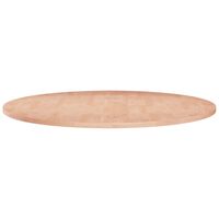 vidaXL Dessus de table rond Ø60x1,5 cm Bois de chêne massif non traité