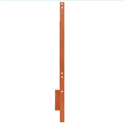 vidaXL Tête de lit cire marron 140 cm bois massif de pin